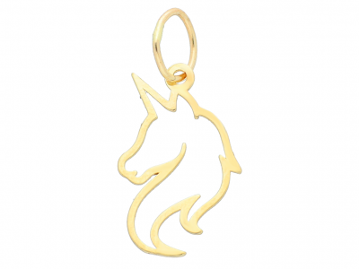 Martisor din aur 14K - model unicorn